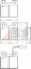 ALFA 60760092 Brake Pad Set, disc brake